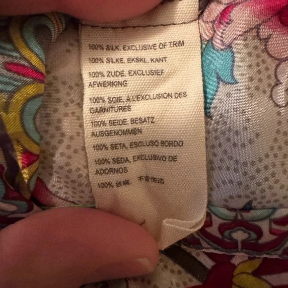 Johnny Was Multicolor Floral Tunic 3X - Picture 4 of 4